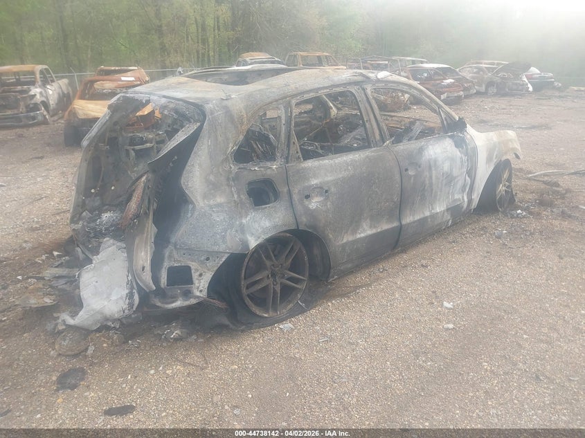 2017 Audi Q5 VIN WA1D7AFP8HA016793 IAAI salvage auction — BURN, Junking Certificate (Mississippi), sold $200 on 2026-07-16 (photo 4)