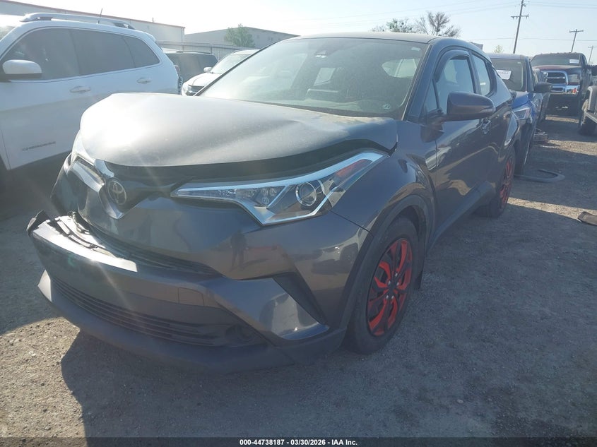 2019 Toyota C-hr VIN JTNKHMBX0K1053079 IAAI salvage auction — FRONT & REAR, Clear (Oklahoma), sold $3,300 on 2026-07-09 (photo 2)