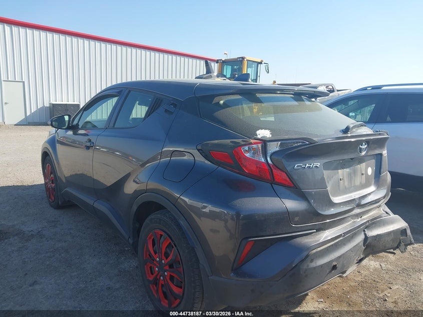 2019 Toyota C-hr VIN JTNKHMBX0K1053079 IAAI salvage auction — FRONT & REAR, Clear (Oklahoma), sold $3,300 on 2026-07-09 (photo 3)