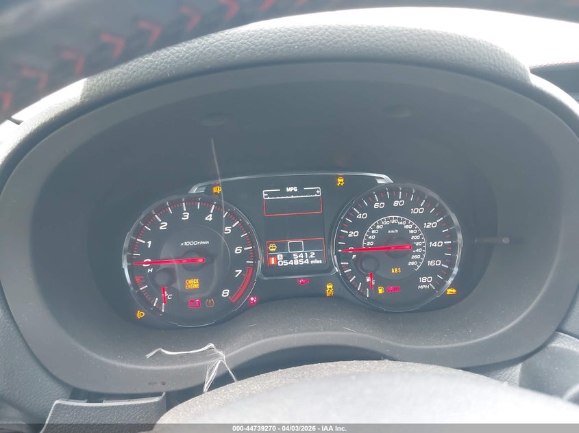2019 Subaru Wrx VIN JF1VA1H64K9809653 IAAI salvage auction — FRONT END, Wait Title, sold $2,850 on 2026-07-10 (photo 7)
