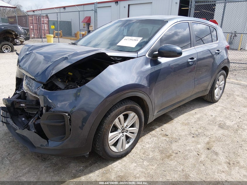2018 Kia Sportage VIN KNDPM3AC3J7479892 IAAI salvage auction — FRONT END, Original (Kentucky), sold $1,900 on 2026-07-13 (photo 2)