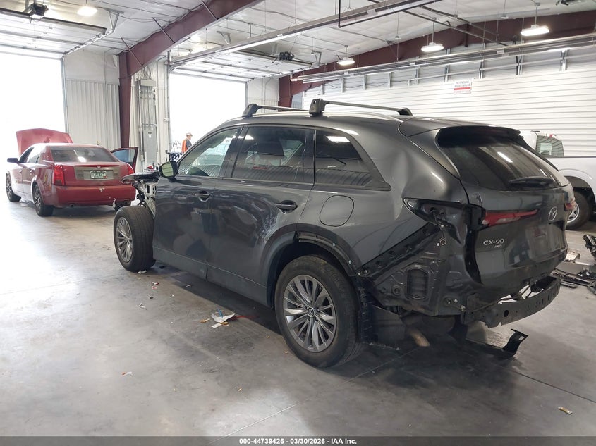 2024 Mazda Cx-90 VIN JM3KKBHD6R1147430 IAAI salvage auction — FRONT & REAR, Salvage (Colorado), sold $7,100 on 2026-07-15 (photo 3)