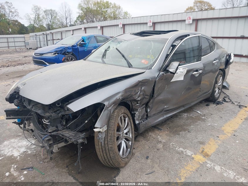 2018 Infiniti Q70 VIN JN1BY1AP5JM180320 IAAI salvage auction — ALL OVER, Wait Title, sold $725 on 2026-07-29 (photo 2)