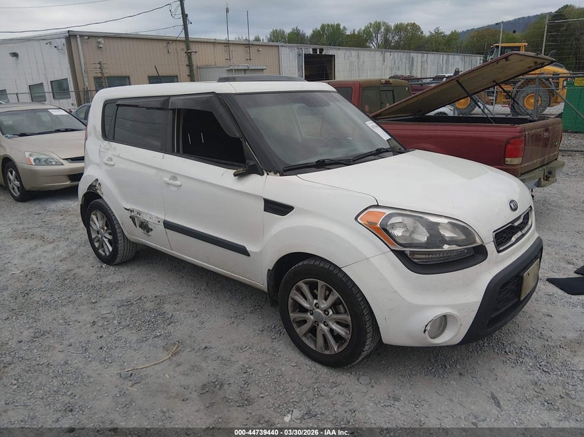 2013 Kia Soul VIN KNDJT2A65D7522405 IAAI salvage auction — RIGHT SIDE, Clear (Tennessee), sold $925 on 2026-07-29 (photo 1)