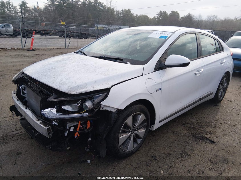 2019 Hyundai Ioniq VIN KMHC65LD8KU154972 IAAI salvage auction — FRONT END, Wait Title, sold $3,925 on 2026-07-17 (photo 2)