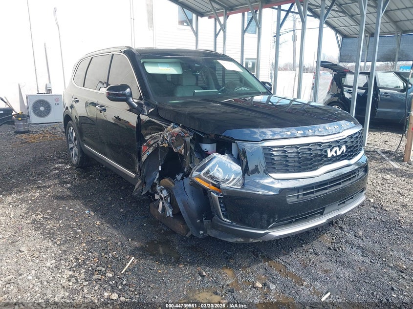 2022 Kia Telluride VIN 5XYP64HC4NG296371 IAAI salvage auction — FRONT END, Wait Title, sold $6,300 on 2026-07-20 (photo 1)