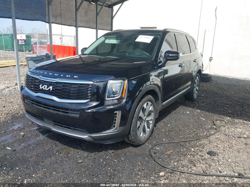 2022 Kia Telluride VIN 5XYP64HC4NG296371 IAAI salvage auction — FRONT END, Wait Title, sold $6,300 on 2026-07-20 (photo 2)