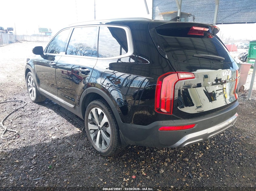 2022 Kia Telluride VIN 5XYP64HC4NG296371 IAAI salvage auction — FRONT END, Wait Title, sold $6,300 on 2026-07-20 (photo 3)