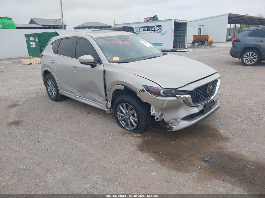 2025 Mazda Cx-5 VIN JM3KFBCL9S0615309 IAAI salvage auction — SIDE, Wait Title, sold $9,600 on 2026-07-09 (photo 1)
