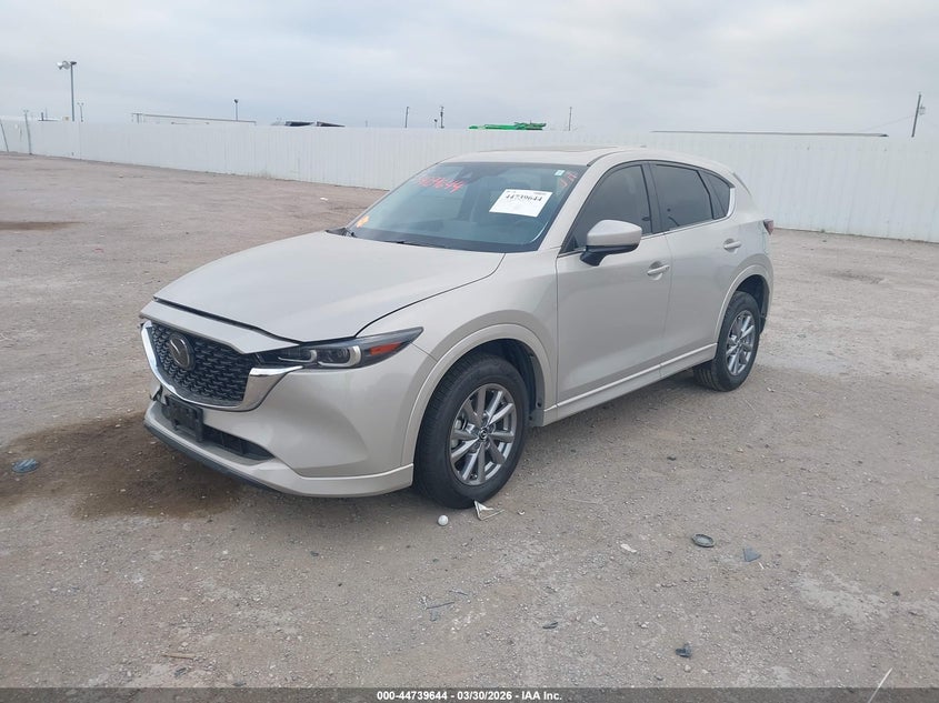 2025 Mazda Cx-5 VIN JM3KFBCL9S0615309 IAAI salvage auction — SIDE, Wait Title, sold $9,600 on 2026-07-09 (photo 2)