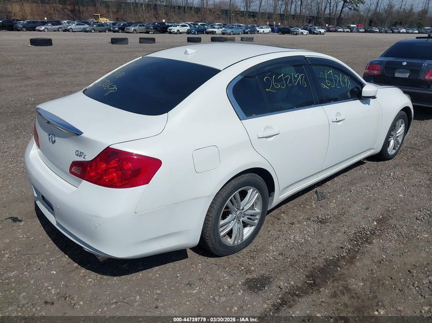 2010 Infiniti G37 VIN JN1CV6AR8AM254891 IAAI salvage auction — FRONT END, Bill Of Sale (New York), sold $975 on 2026-07-07 (photo 4)