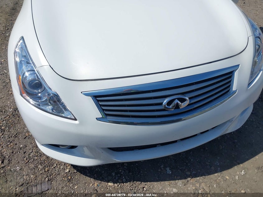 2010 Infiniti G37 VIN JN1CV6AR8AM254891 IAAI salvage auction — FRONT END, Bill Of Sale (New York), sold $975 on 2026-07-07 (photo 6)