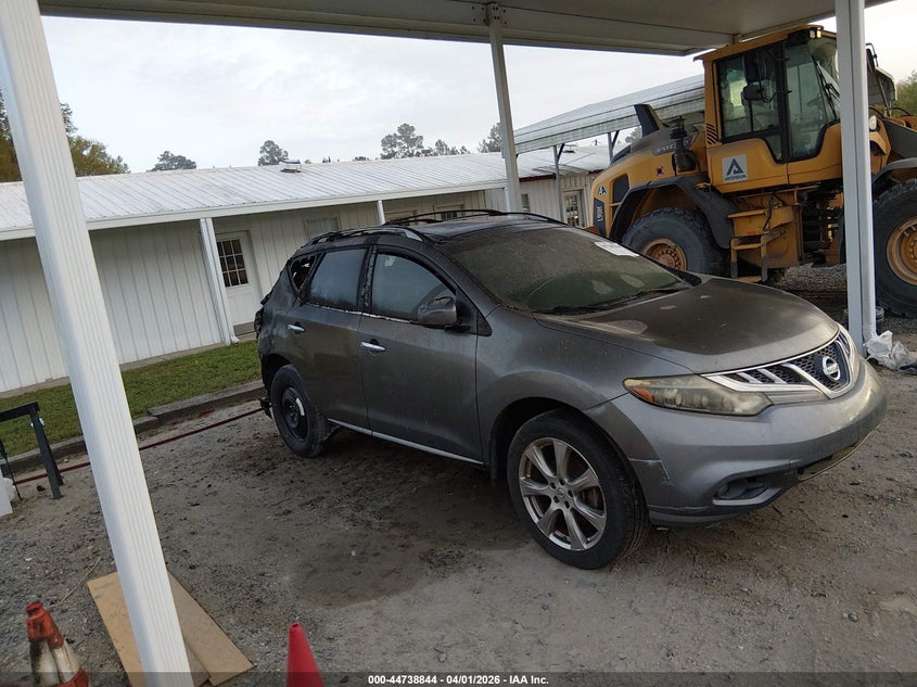 2013 Nissan Murano VIN JN8AZ1MU7DW201513 IAAI salvage auction — REAR END, Salvage (South Carolina), sold $300 on 2026-07-07 (photo 1)