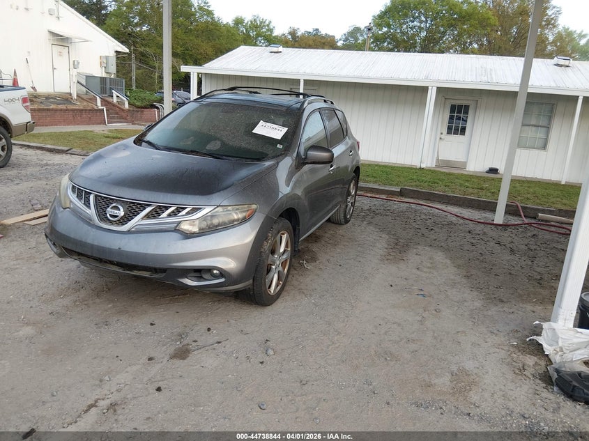2013 Nissan Murano VIN JN8AZ1MU7DW201513 IAAI salvage auction — REAR END, Salvage (South Carolina), sold $300 on 2026-07-07 (photo 2)