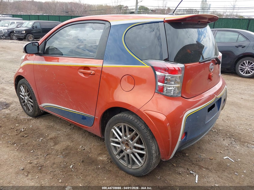 2013 Scion Iq VIN JTNJJXB05DJ022532 IAAI salvage auction — SIDE, Wait Title, sold $2,050 on 2026-08-01 (photo 3)