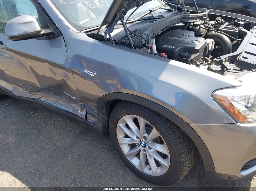 2015 BMW X3 VIN 5UXWX9C55F0D49862 IAAI salvage auction — RIGHT SIDE, Wait Title, sold $2,775 on 2026-07-28 (photo 6)