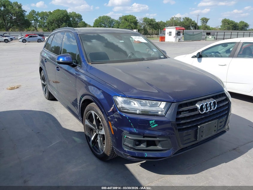 2019 Audi Q7 VIN WA1VABF73KD029453 — IAAI salvage auction photo