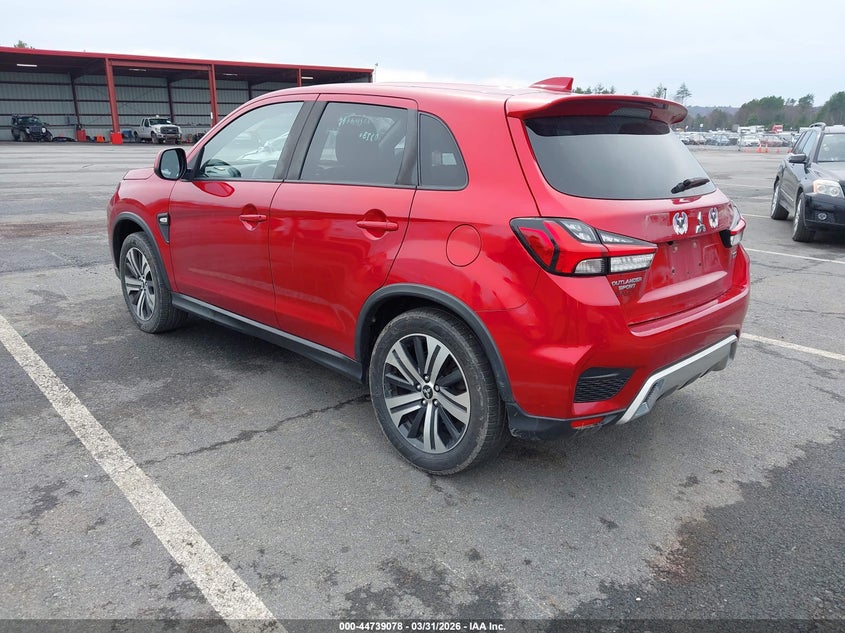 2020 Mitsubishi Outlander VIN JA4AP3AU7LU008249 IAAI salvage auction — SIDE, Mv-907A (New York), sold $2,350 on 2026-07-23 (photo 3)