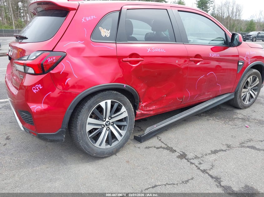 2020 Mitsubishi Outlander VIN JA4AP3AU7LU008249 IAAI salvage auction — SIDE, Mv-907A (New York), sold $2,350 on 2026-07-23 (photo 6)