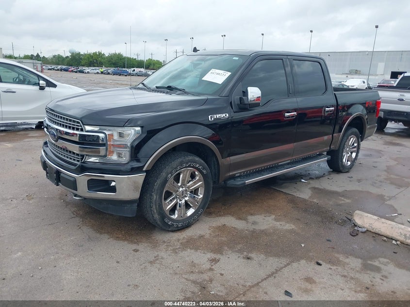 2019 Ford F-150 VIN 1FTEW1E54KKE32063 IAAI salvage auction — WATER/FLOOD, Original (Texas), sold $13,575 on 2026-07-23 (photo 2)