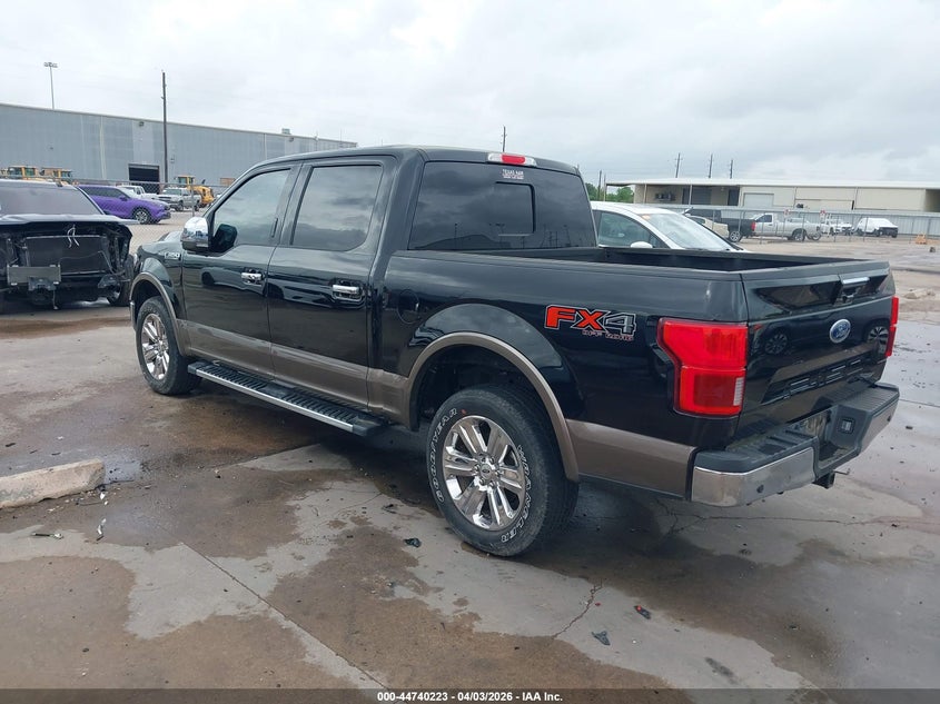 2019 Ford F-150 VIN 1FTEW1E54KKE32063 IAAI salvage auction — WATER/FLOOD, Original (Texas), sold $11,000 on 2026-07-21 (photo 3)
