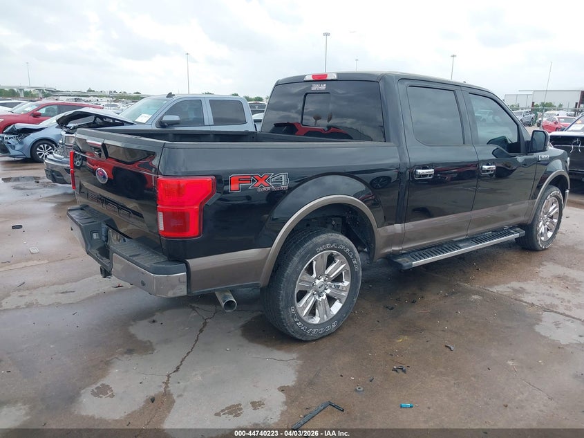 2019 Ford F-150 VIN 1FTEW1E54KKE32063 IAAI salvage auction — WATER/FLOOD, Original (Texas), sold $13,575 on 2026-07-23 (photo 4)
