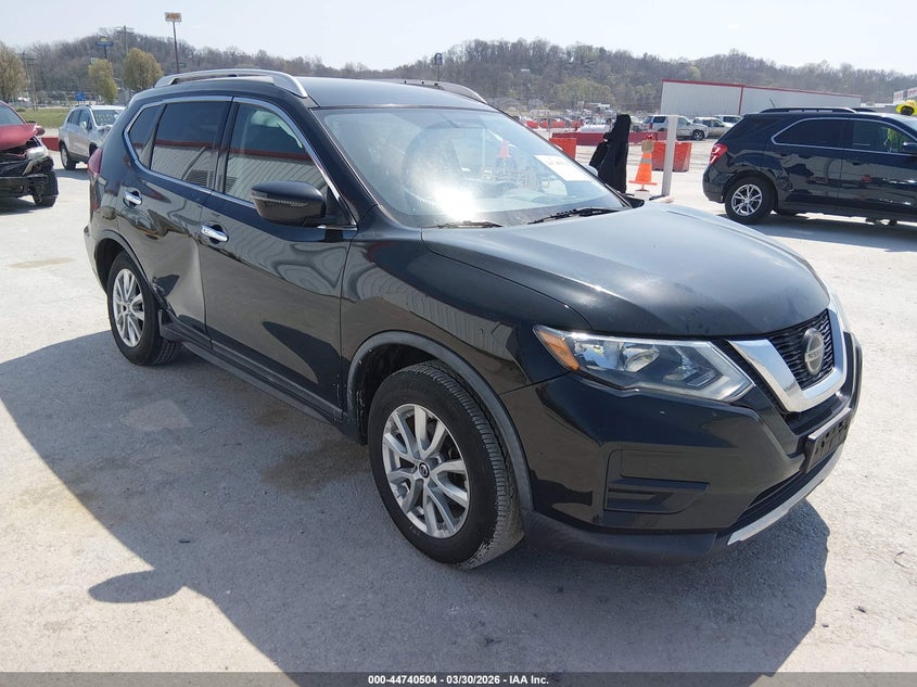 2018 Nissan Rogue VIN KNMAT2MVXJP593355 IAAI salvage auction — RIGHT SIDE, Wait Title, sold $775 on 2026-07-21 (photo 1)