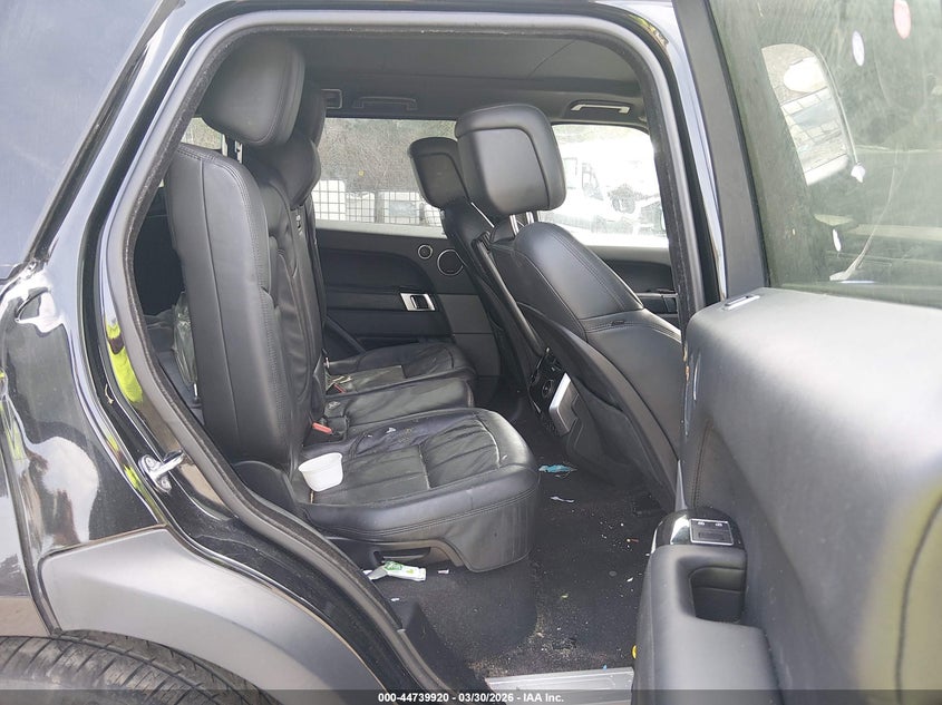 2021 Land rover Range rover sport VIN SALWR2SU3MA780774 IAAI salvage auction — FRONT & REAR, Salvage (Massachusetts), sold $9,000 on 2026-07-17 (photo 8)