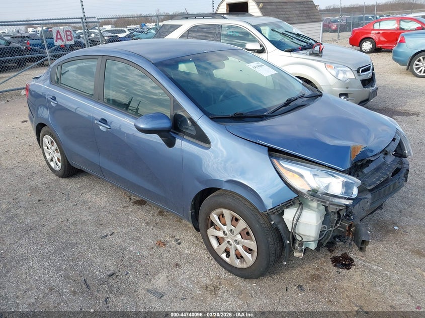 2016 Kia Rio VIN KNADM4A33G6589765 IAAI salvage auction — FRONT END, Salvage (Illinois), sold $475 on 2026-07-08 (photo 1)