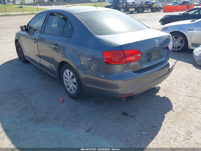 2011 Volkswagen Jetta VIN 3VW2K7AJ9BM066711 IAAI salvage auction — RIGHT REAR, Salvage (Texas), sold $700 on 2026-08-25 (photo 3)
