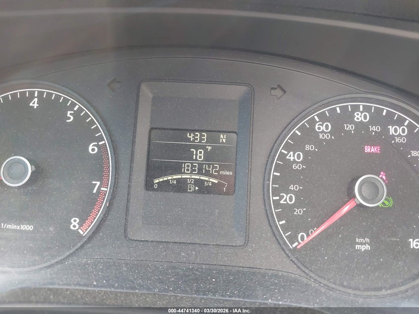 2011 Volkswagen Jetta VIN 3VW2K7AJ9BM066711 IAAI salvage auction — RIGHT REAR, Salvage (Texas), sold $700 on 2026-08-25 (photo 7)