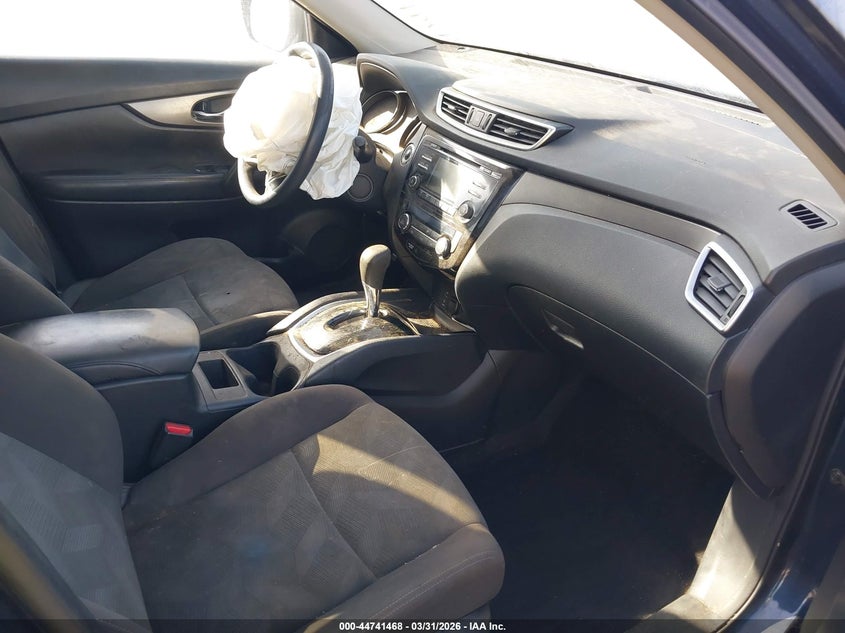 2016 Nissan Rogue VIN KNMAT2MT5GP697856 IAAI salvage auction — FRONT END, Salvage (Alabama), sold $650 on 2026-07-21 (photo 5)