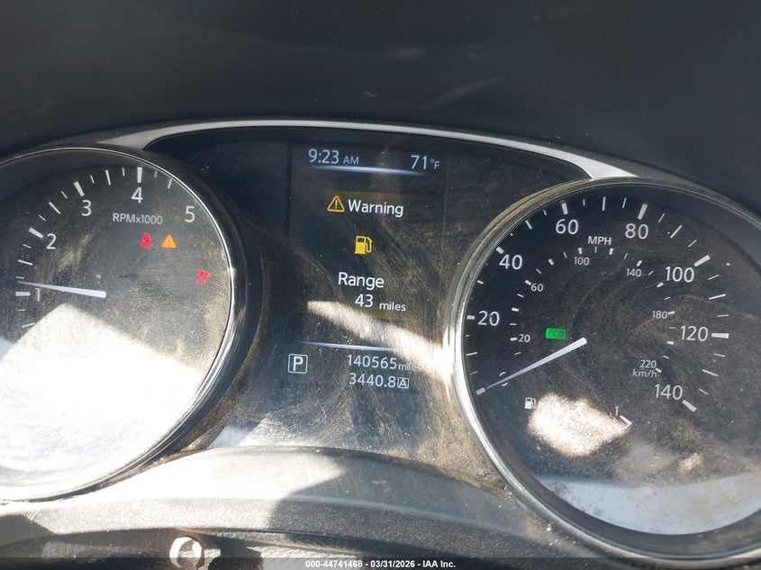 2016 Nissan Rogue VIN KNMAT2MT5GP697856 IAAI salvage auction — FRONT END, Salvage (Alabama), sold $650 on 2026-07-21 (photo 7)