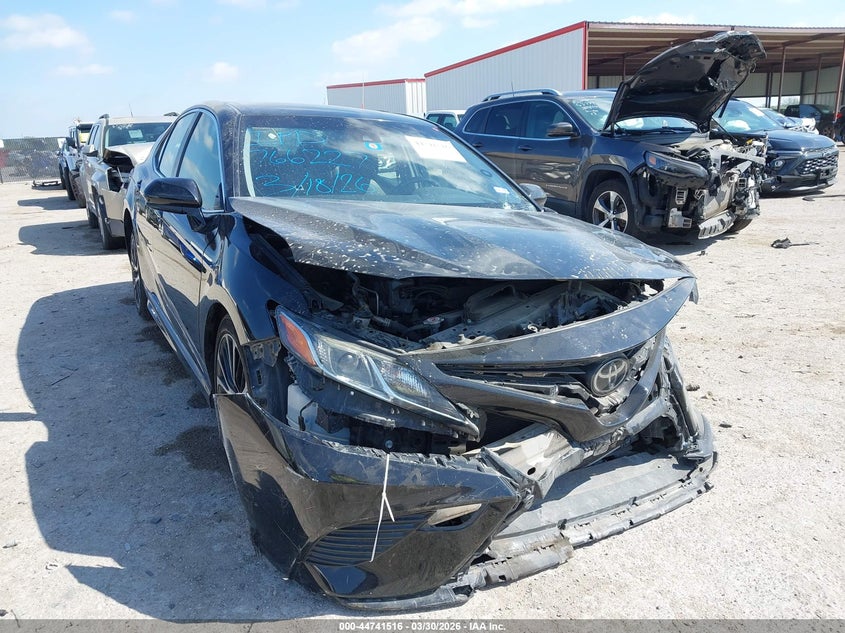 2018 Toyota Camry VIN JTNB11HK1J3002109 IAAI salvage auction — FRONT END, Salvage (Texas), sold $2,975 on 2026-07-28 (photo 1)