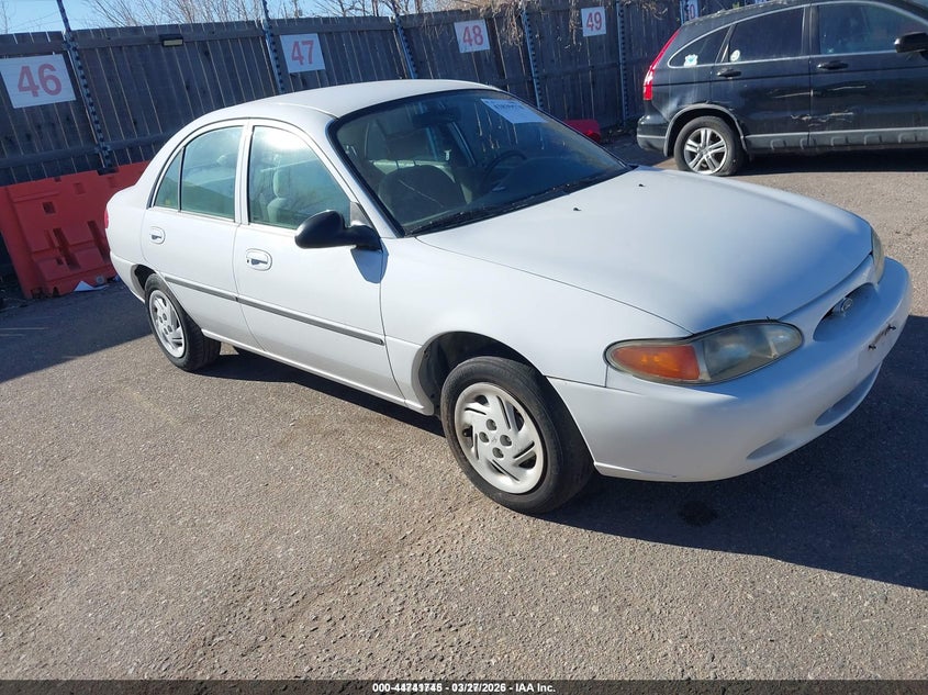 1999 Ford Escort VIN 1FAFP10P8XW221545 IAAI salvage auction — HAIL, Salvage (Idaho), sold $125 on 2026-07-07 (photo 1)