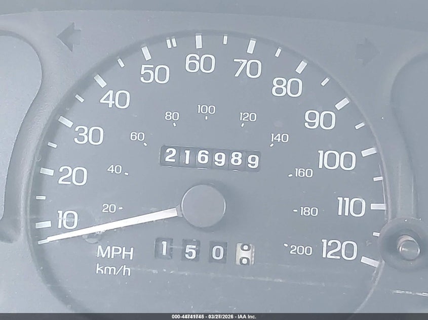 1999 Ford Escort VIN 1FAFP10P8XW221545 IAAI salvage auction — HAIL, Salvage (Idaho), sold $125 on 2026-07-07 (photo 7)