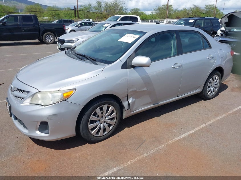 2012 Toyota Corolla VIN 5YFBU4EE7CP016165 IAAI salvage auction — LEFT FRONT, Salvage (Hawaii), sold $775 on 2026-07-28 (photo 2)
