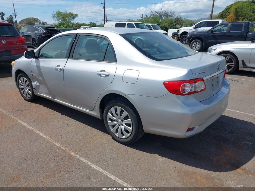2012 Toyota Corolla VIN 5YFBU4EE7CP016165 IAAI salvage auction — LEFT FRONT, Salvage (Hawaii), sold $775 on 2026-07-28 (photo 3)
