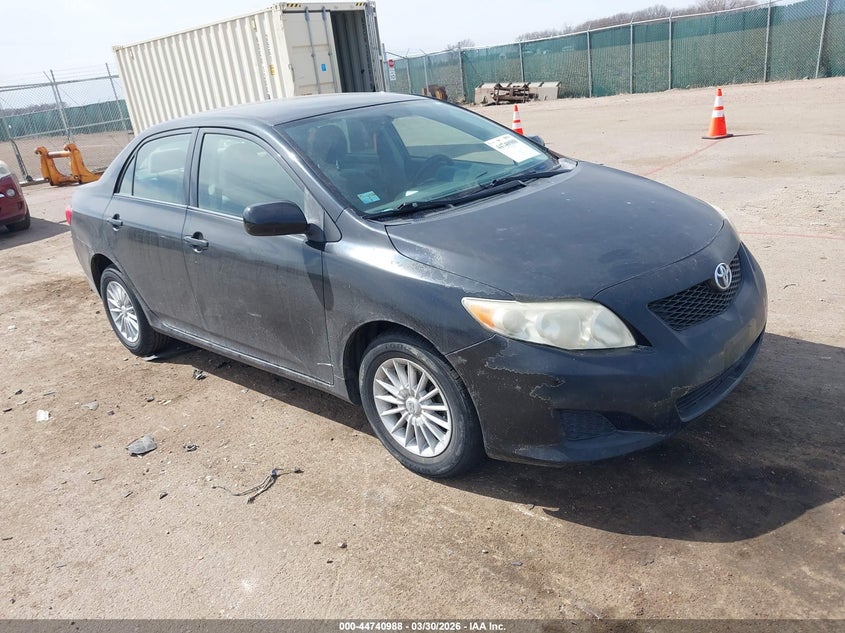 2009 Toyota Corolla VIN JTDBL40E69J042487 IAAI salvage auction — LEFT SIDE, Regular (South Dakota), sold $1,225 on 2026-07-07 (photo 1)