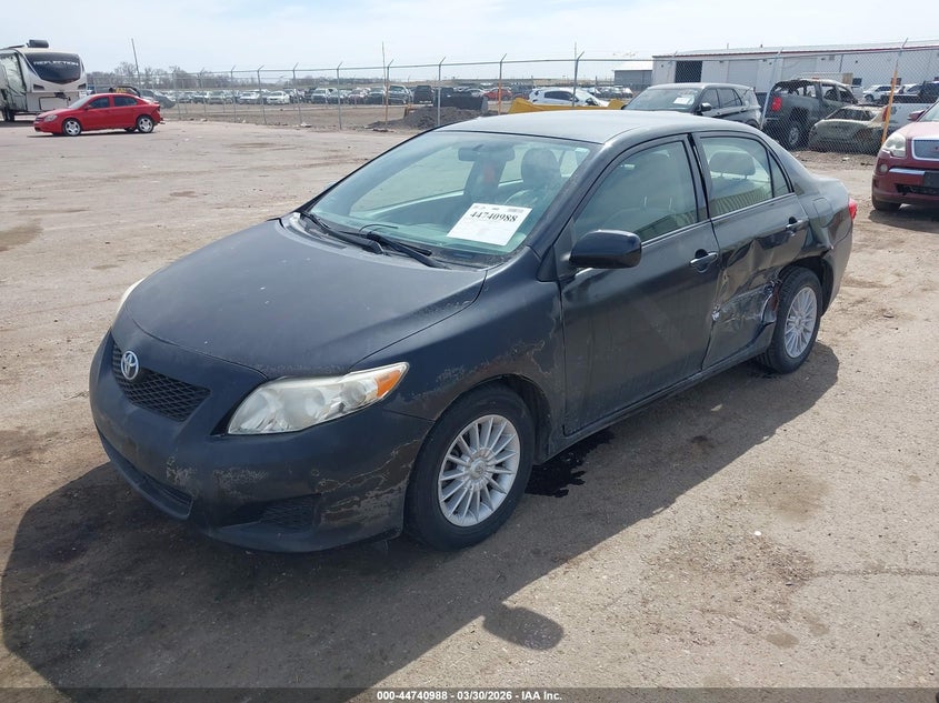 2009 Toyota Corolla VIN JTDBL40E69J042487 IAAI salvage auction — LEFT SIDE, Regular (South Dakota), sold $1,225 on 2026-07-07 (photo 2)