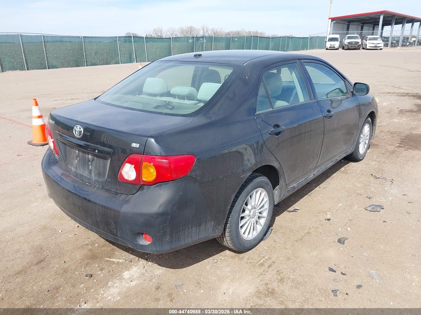 2009 Toyota Corolla VIN JTDBL40E69J042487 IAAI salvage auction — LEFT SIDE, Regular (South Dakota), sold $1,225 on 2026-07-07 (photo 4)
