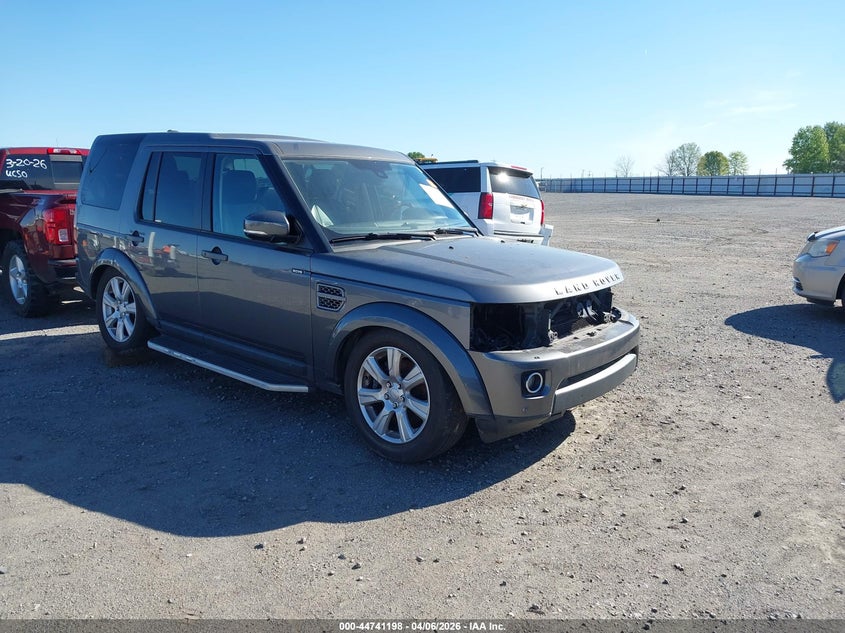 2016 Land rover Lr4 VIN SALAG2V65GA803635 IAAI salvage auction — FRONT END, Clear (Montana), sold $550 on 2026-07-15 (photo 1)