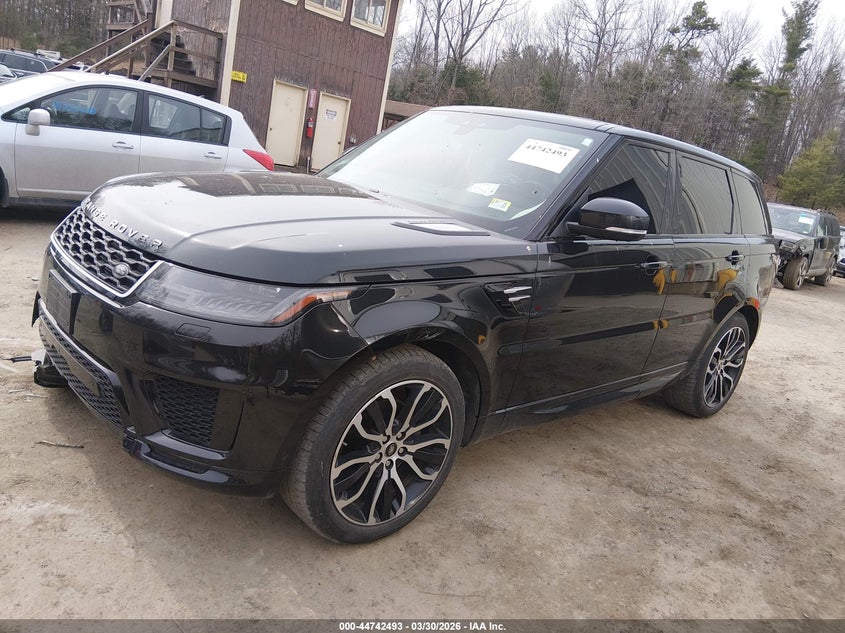 2020 Land rover Range rover sport VIN SALWR2RK0LA702004 IAAI salvage auction — RIGHT FRONT, Salvage (Vermont), sold $13,600 on 2026-07-09 (photo 2)