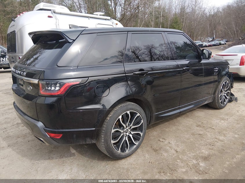 2020 Land rover Range rover sport VIN SALWR2RK0LA702004 IAAI salvage auction — RIGHT FRONT, Salvage (Vermont), sold $13,600 on 2026-07-09 (photo 4)