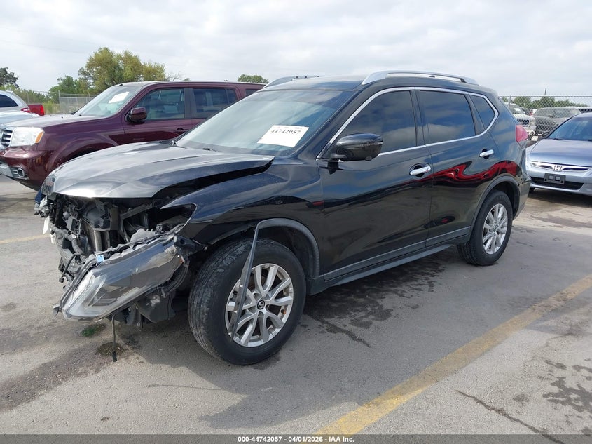 2017 Nissan Rogue VIN KNMAT2MVXHP616076 IAAI salvage auction — FRONT END, Original (Texas), sold $2,800 on 2026-07-09 (photo 2)