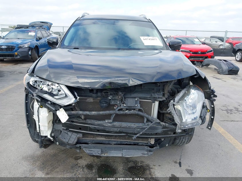 2017 Nissan Rogue VIN KNMAT2MVXHP616076 IAAI salvage auction — FRONT END, Original (Texas), sold $2,800 on 2026-07-09 (photo 6)