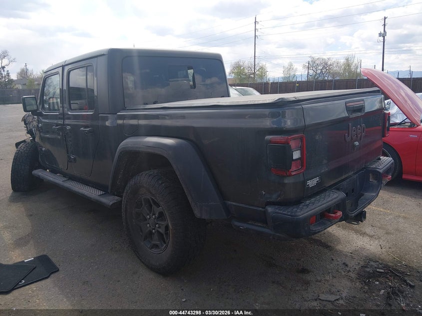 2020 Jeep Gladiator VIN 1C6JJTBG3LL136176 IAAI salvage auction — FRONT END, Salvage (Nebraska), sold $8,800 on 2026-08-01 (photo 3)