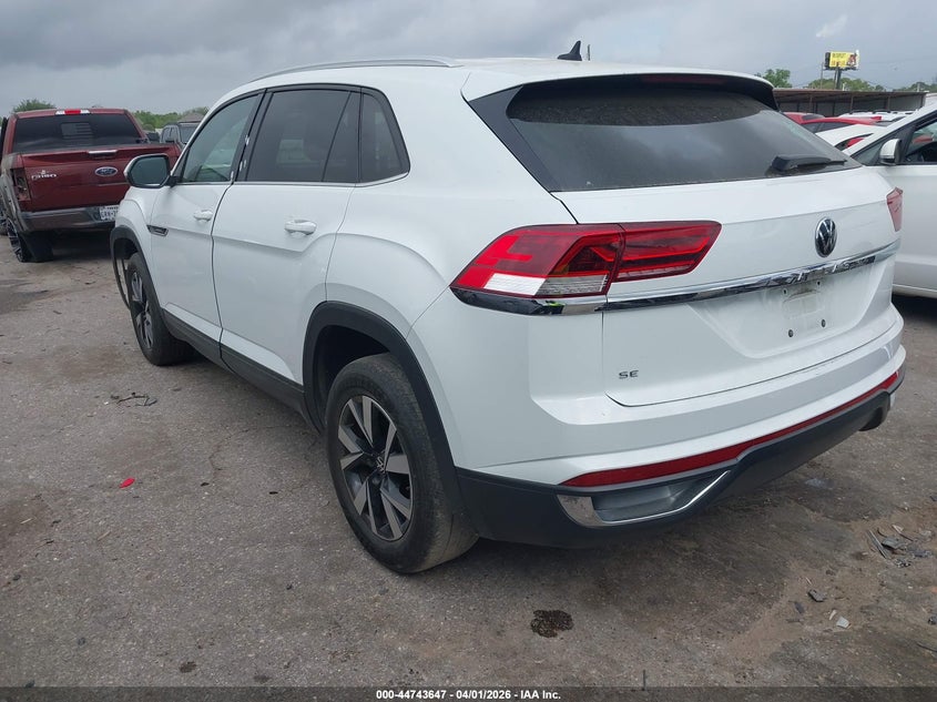 2023 Volkswagen Atlas cross sport VIN 1V2DC2CA3PC205053 IAAI salvage auction — FRONT END, Wait Title, sold $6,600 on 2026-07-09 (photo 3)