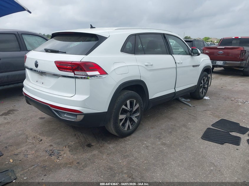 2023 Volkswagen Atlas cross sport VIN 1V2DC2CA3PC205053 IAAI salvage auction — FRONT END, Wait Title, sold $7,100 on 2026-07-29 (photo 4)