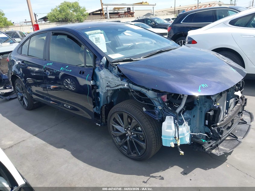 2026 Toyota Corolla VIN JTDBCMFE8T3121324 IAAI salvage auction — FRONT END, Wait Title, sold $10,600 on 2026-08-02 (photo 1)